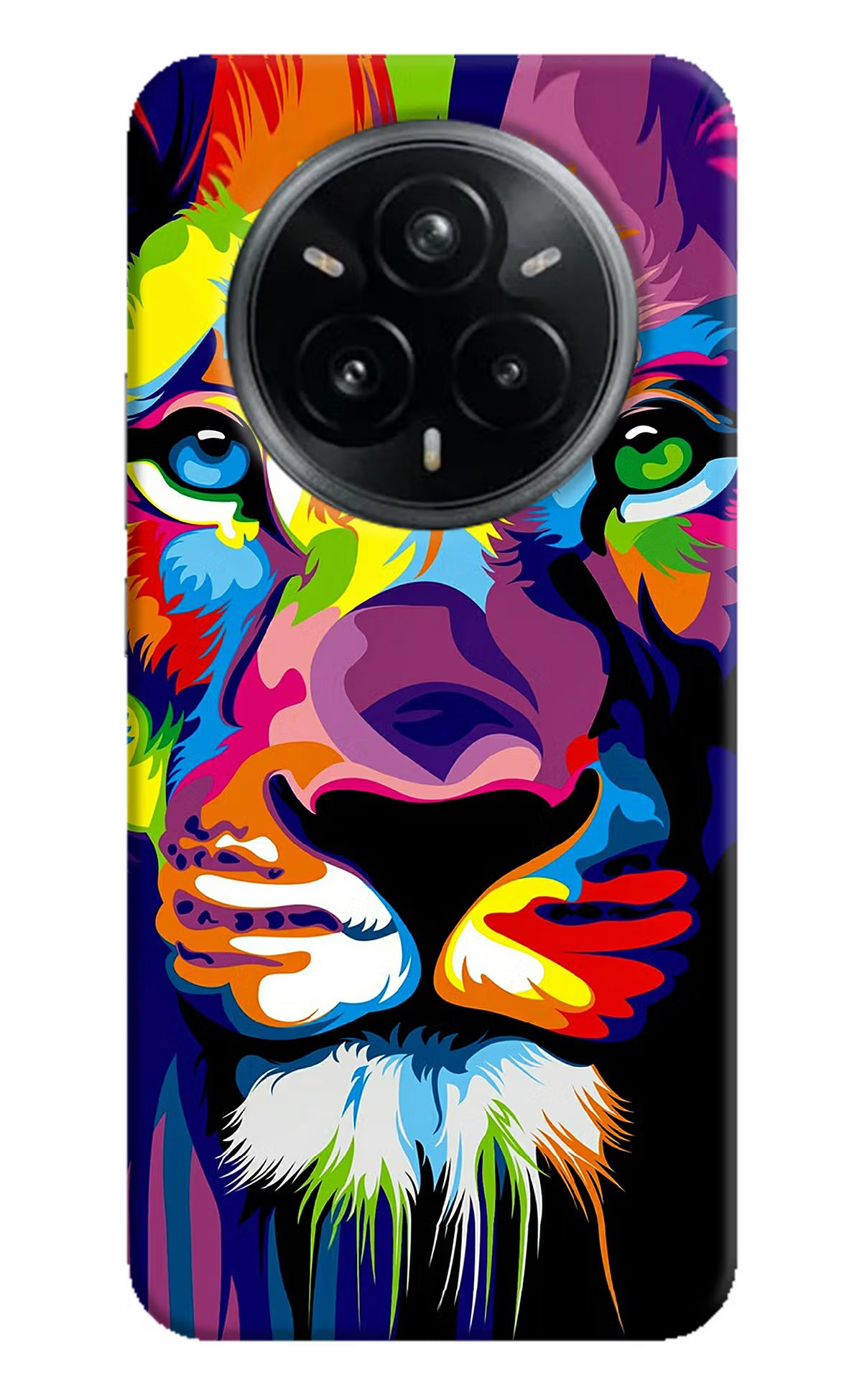 Lion Realme 14 Pro Plus 5G Hard Case Back Cover by Casekaro