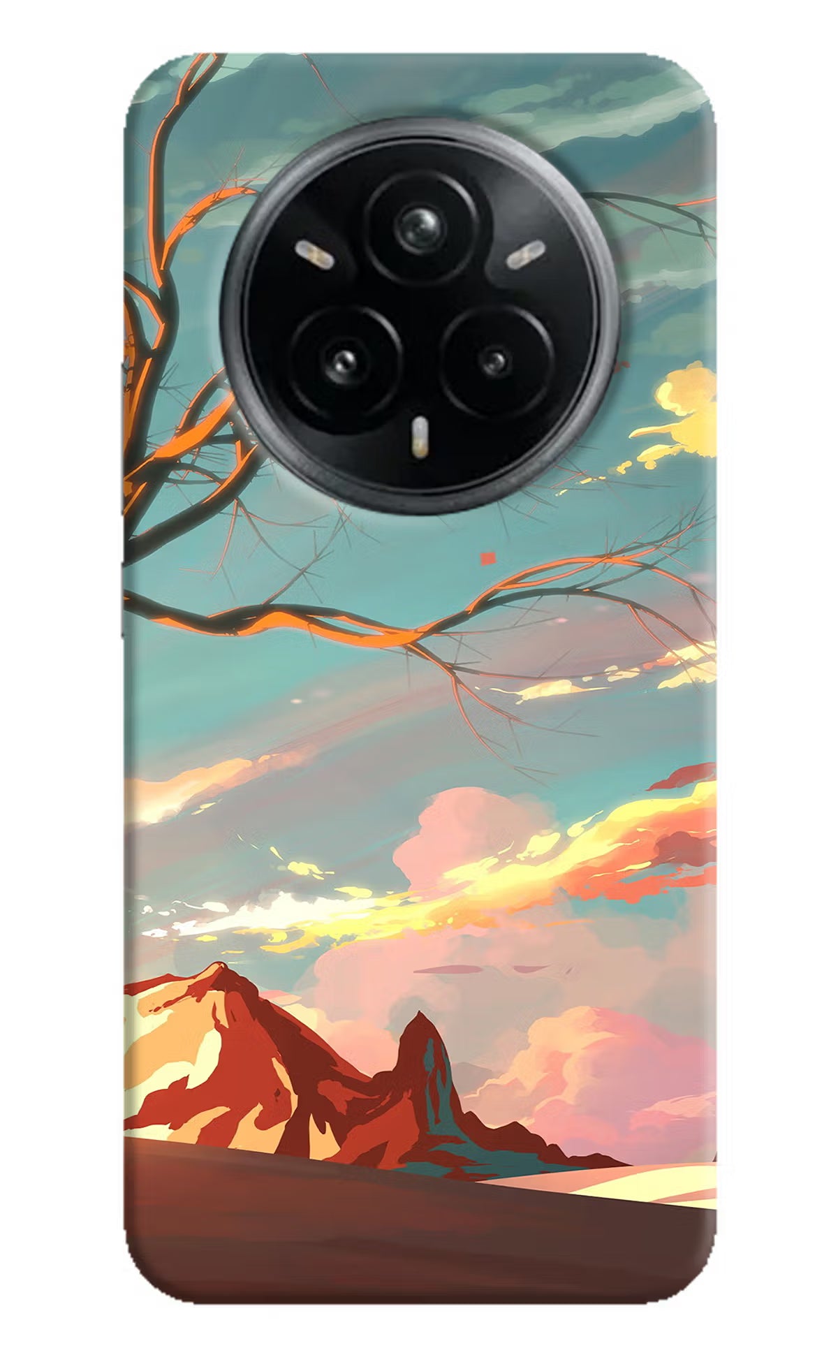 Scenery Realme 14 Pro Plus 5G Hard Case Back Cover by Casekaro