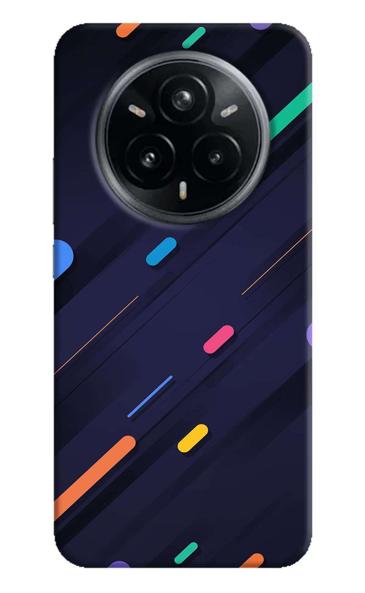 Abstract Design Realme 14 Pro Plus 5G Hard Case Back Cover by Casekaro