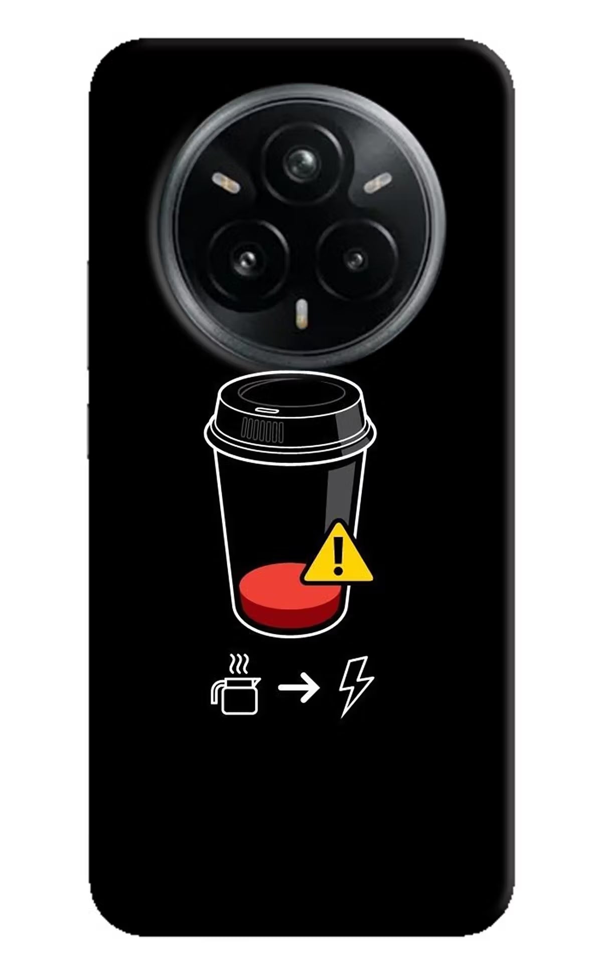 Coffee Realme 14 Pro Plus 5G Hard Case Back Cover by Casekaro