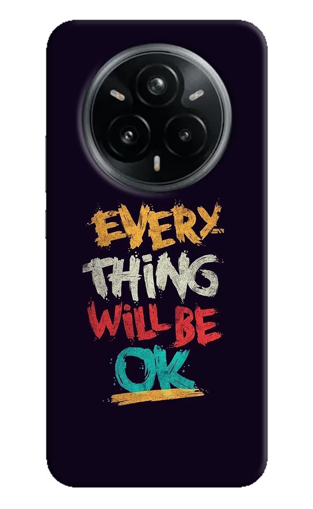 Everything Will Be Ok Realme 14 Pro Plus 5G Hard Case Back Cover by Casekaro