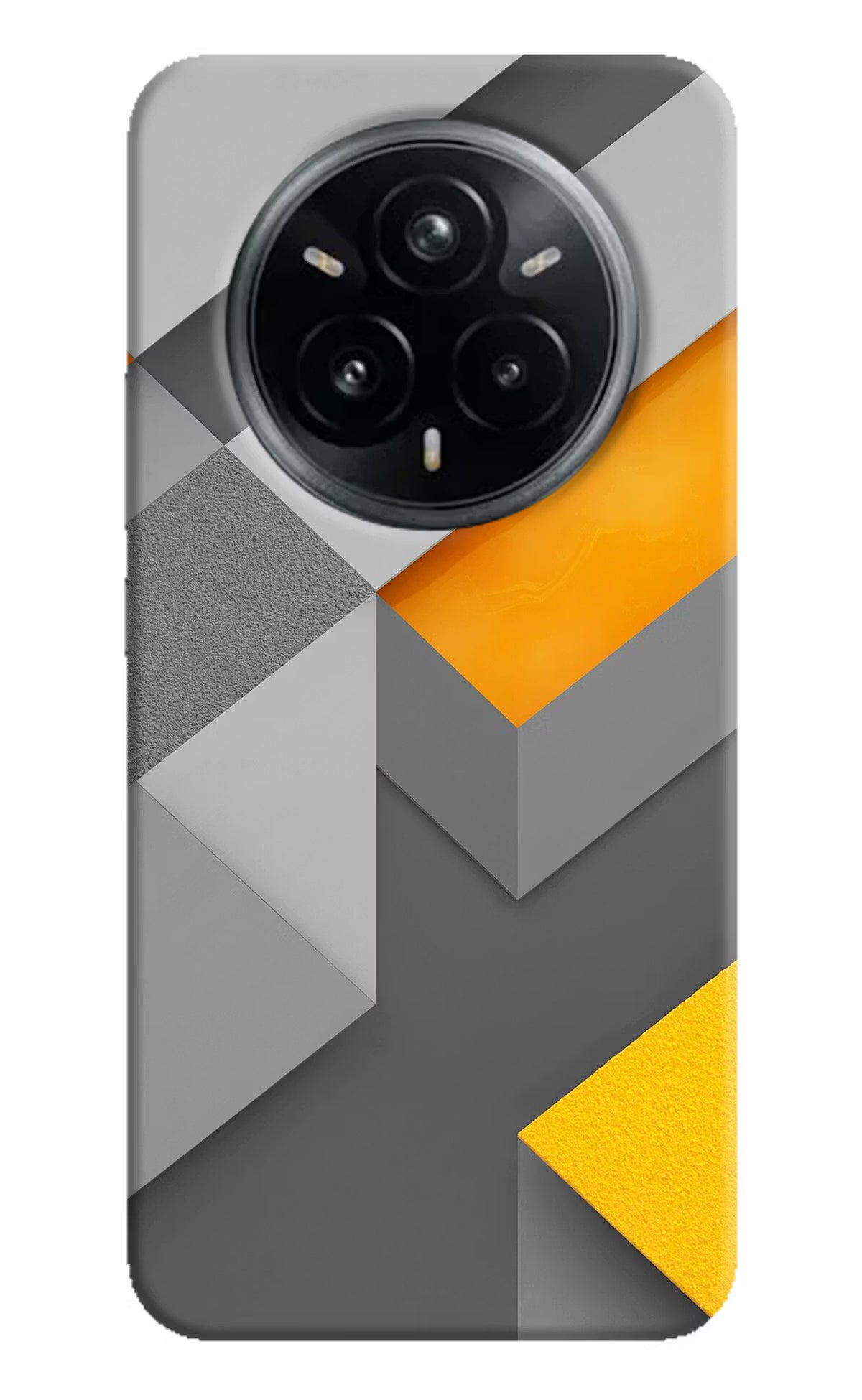 Abstract Realme 14 Pro Plus 5G Hard Case Back Cover by Casekaro