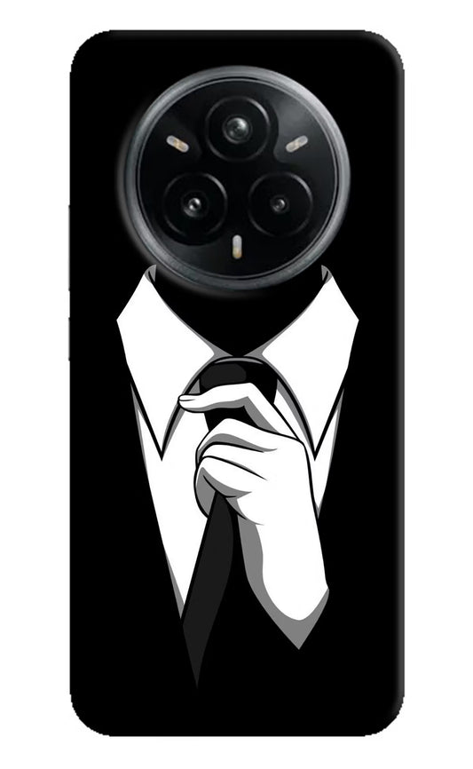 Black Tie Realme 14 Pro Plus 5G Hard Case Back Cover by Casekaro