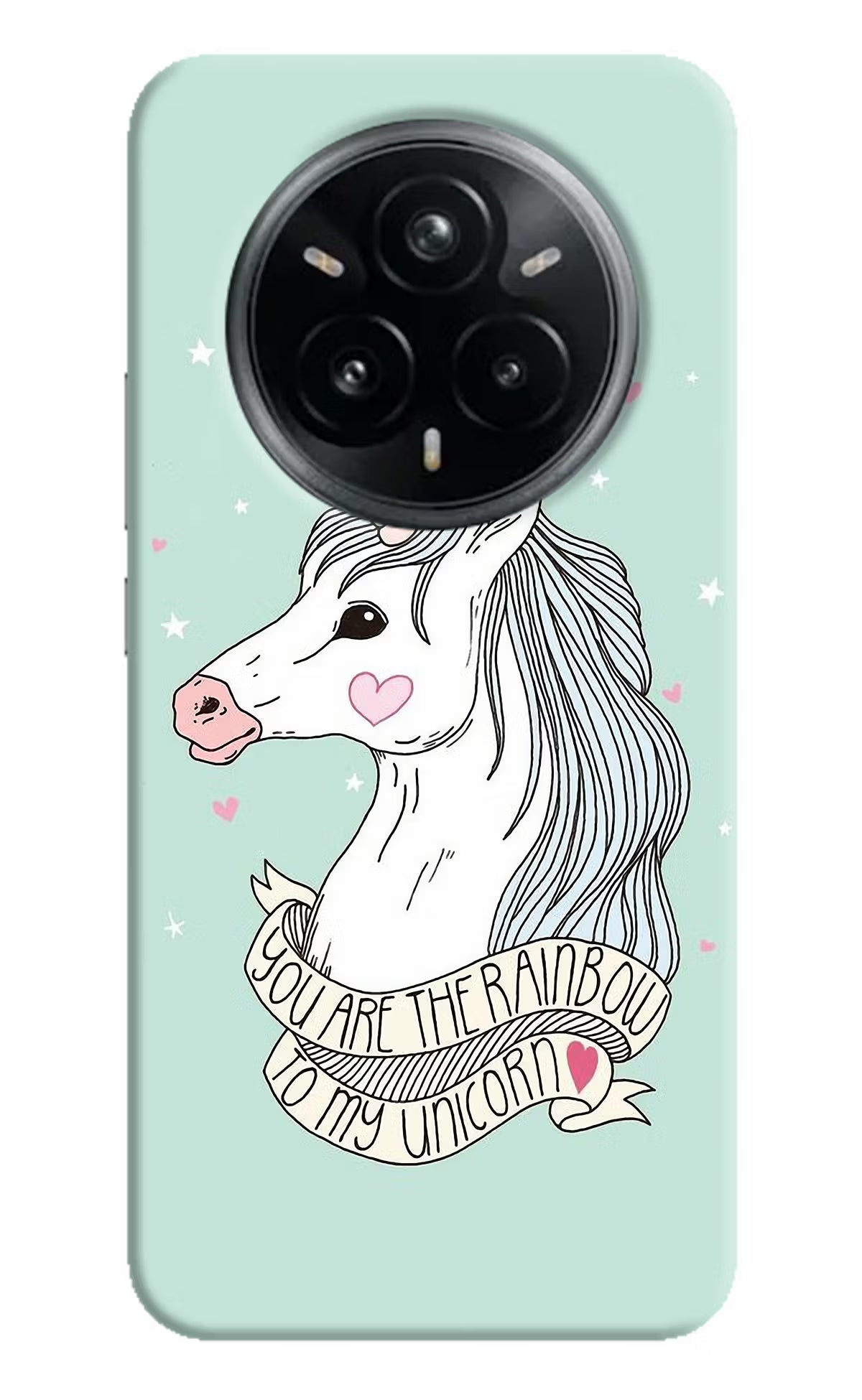 Unicorn Wallpaper Realme 14 Pro Plus 5G Hard Case Back Cover by Casekaro