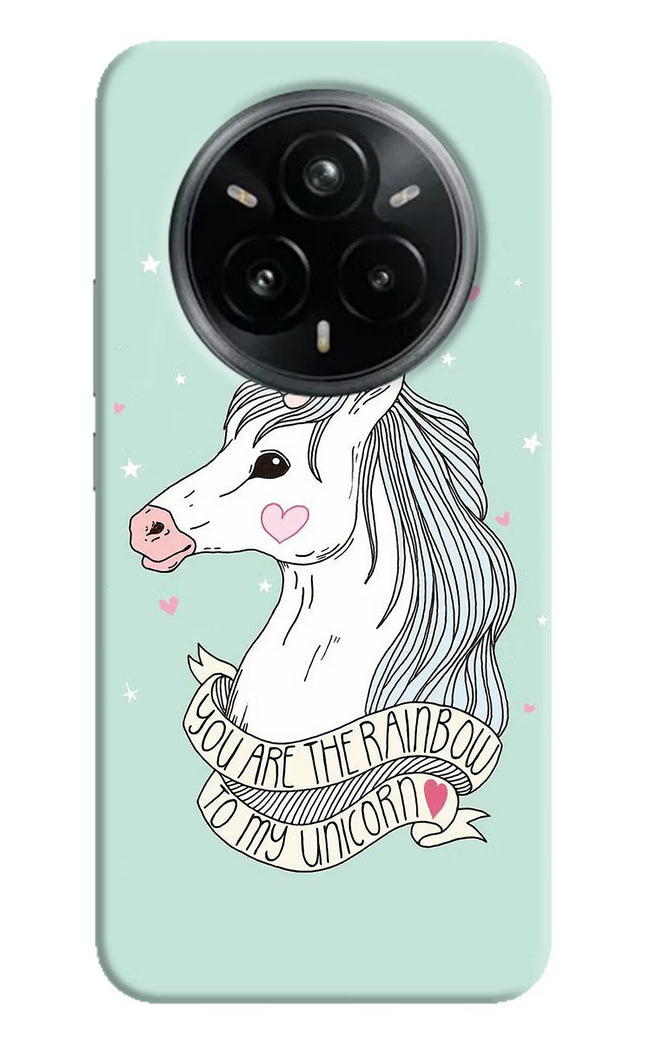 Unicorn Wallpaper Realme 14 Pro Plus 5G Hard Case Back Cover by Casekaro