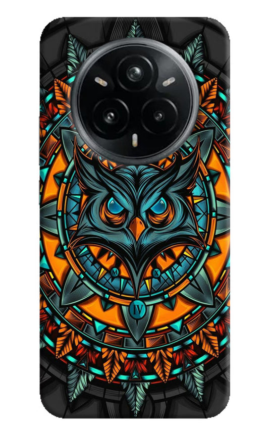 Angry Owl Art Realme 14 Pro Plus 5G Hard Case Back Cover by Casekaro