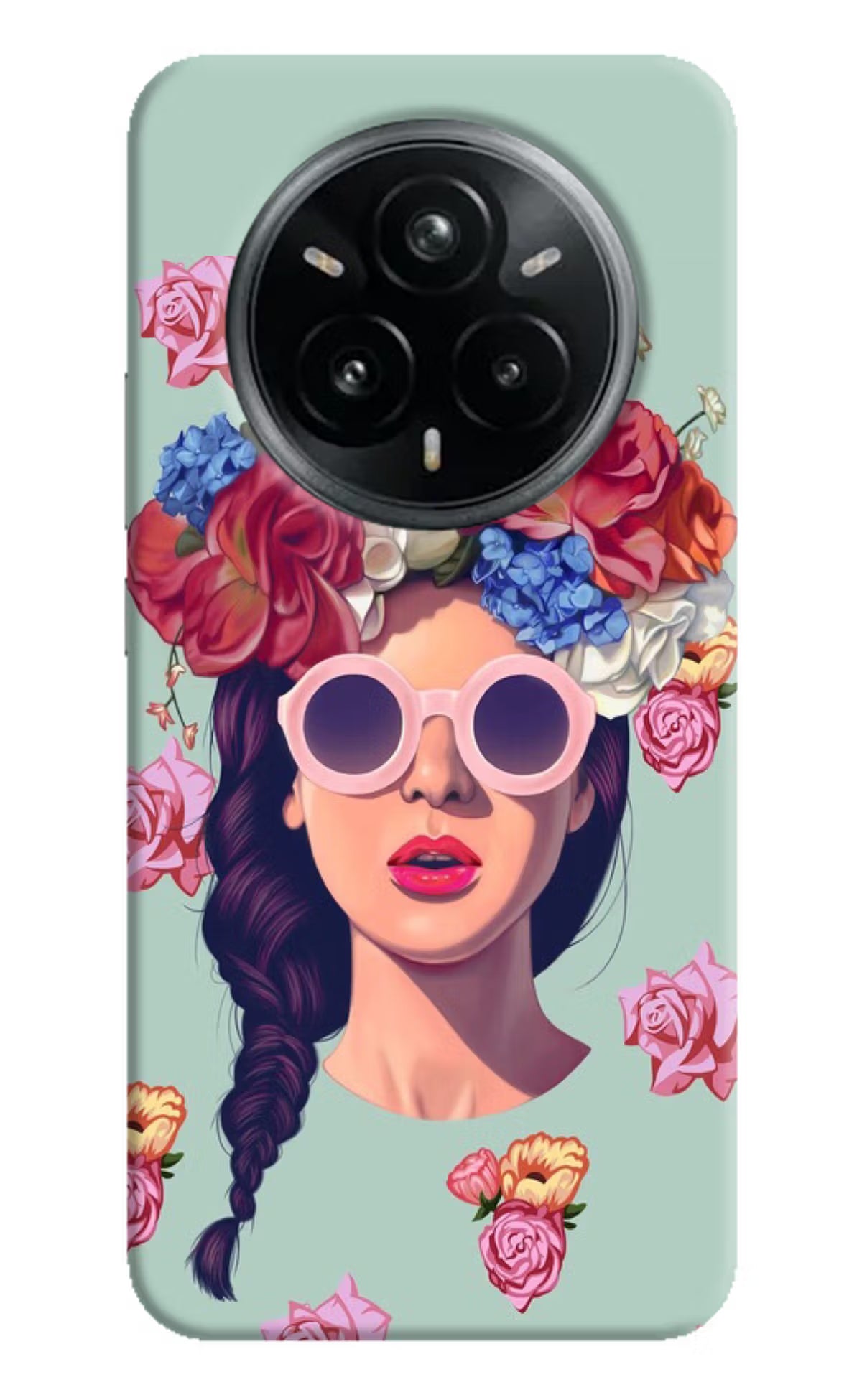 Pretty Girl Realme 14 Pro Plus 5G Hard Case Back Cover by Casekaro