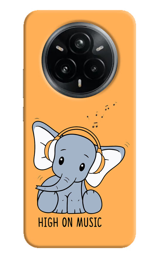 High On Music Realme 14 Pro Plus 5G Hard Case Back Cover by Casekaro