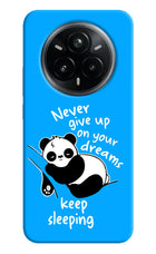 Keep Sleeping Realme 14 Pro Plus 5G Hard Case Back Cover by Casekaro