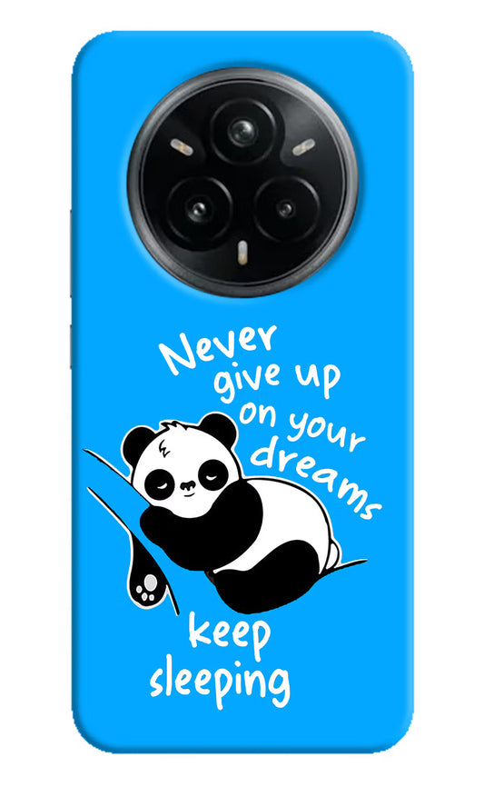 Keep Sleeping Realme 14 Pro Plus 5G Hard Case Back Cover by Casekaro