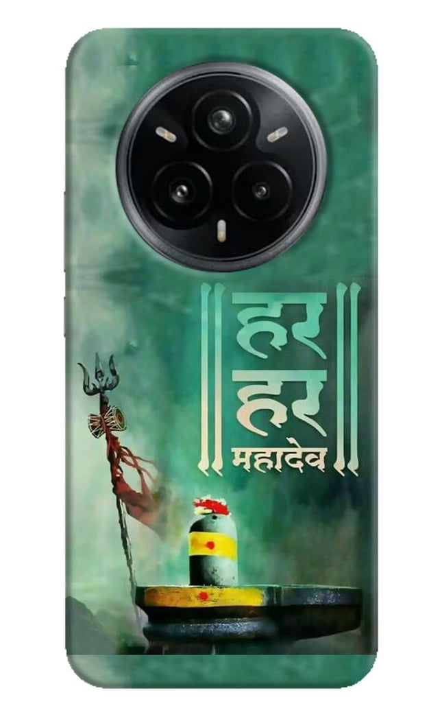 Har Har Mahadev Shivling Realme 14 Pro Plus 5G Hard Case Back Cover by Casekaro