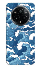 Blue Waves Realme 14 Pro Plus 5G Hard Case Back Cover by Casekaro