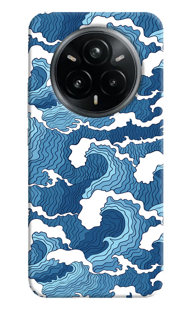 Blue Waves Realme 14 Pro Plus 5G Hard Case Back Cover by Casekaro