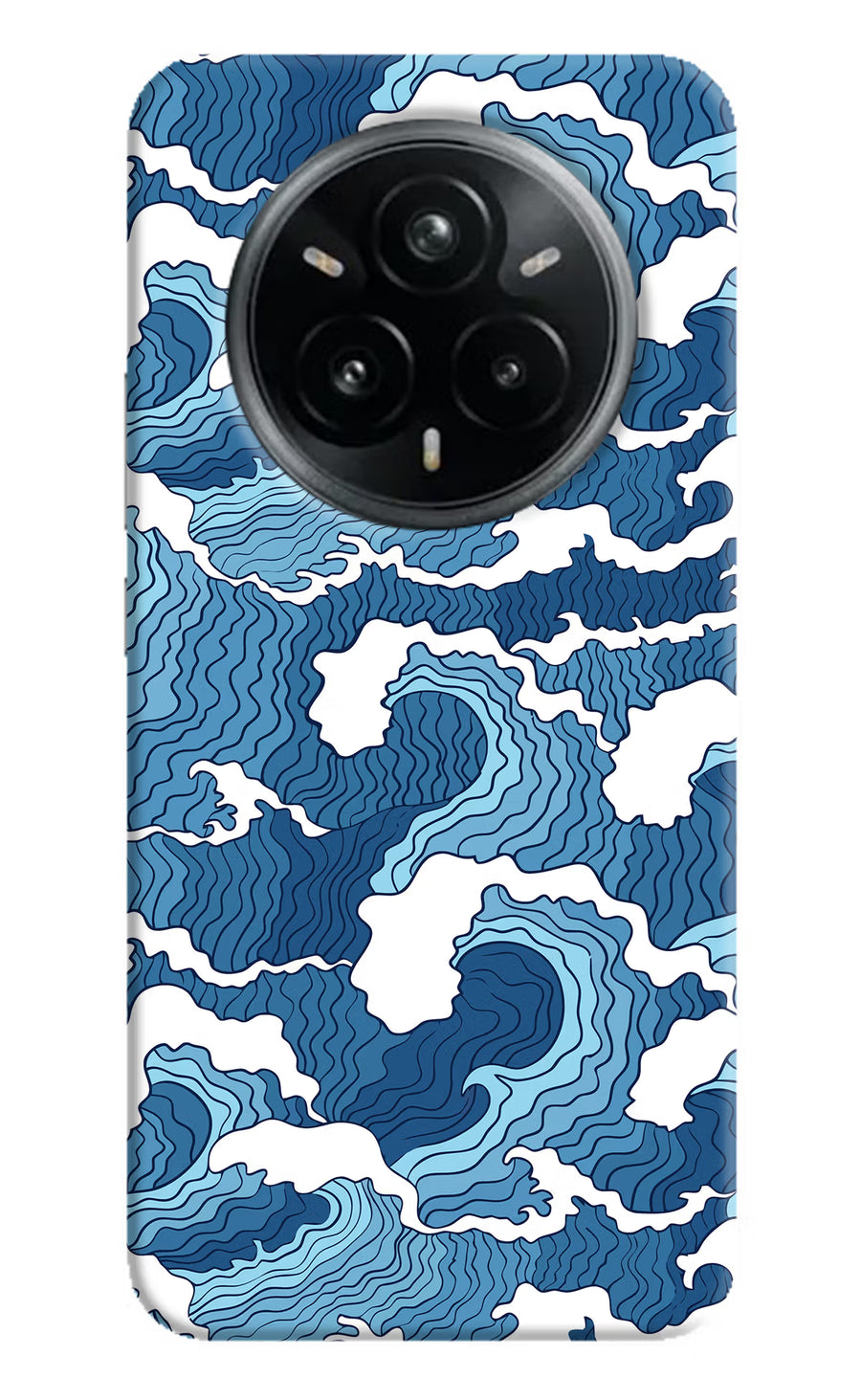 Blue Waves Realme 14 Pro Plus 5G Back Cover, Hard case