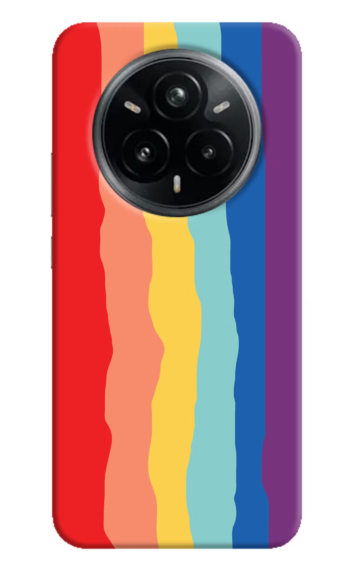 Rainbow Realme 14 Pro Plus 5G Hard Case Back Cover by Casekaro