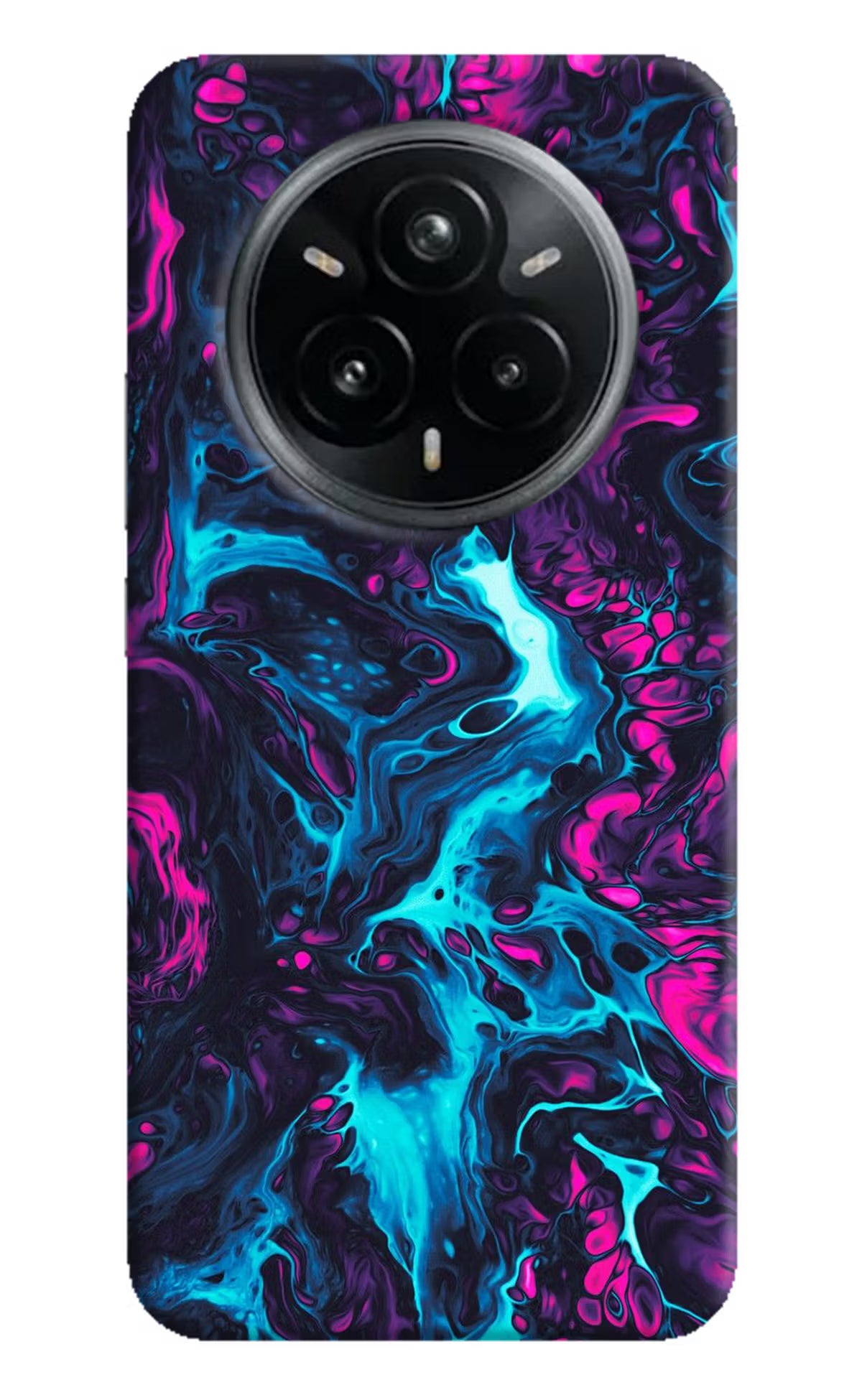 Abstract Realme 14 Pro Plus 5G Hard Case Back Cover by Casekaro