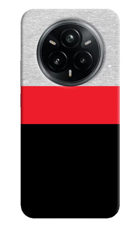 Tri Color Pattern Realme 14 Pro Plus 5G Hard Case Back Cover by Casekaro
