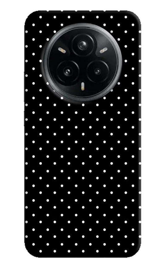 White Dots Realme 14 Pro Plus 5G Hard Case Back Cover by Casekaro