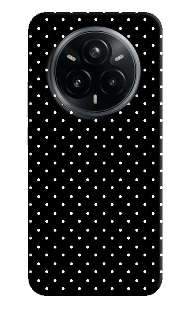 White Dots Realme 14 Pro Plus 5G Hard Case Back Cover by Casekaro