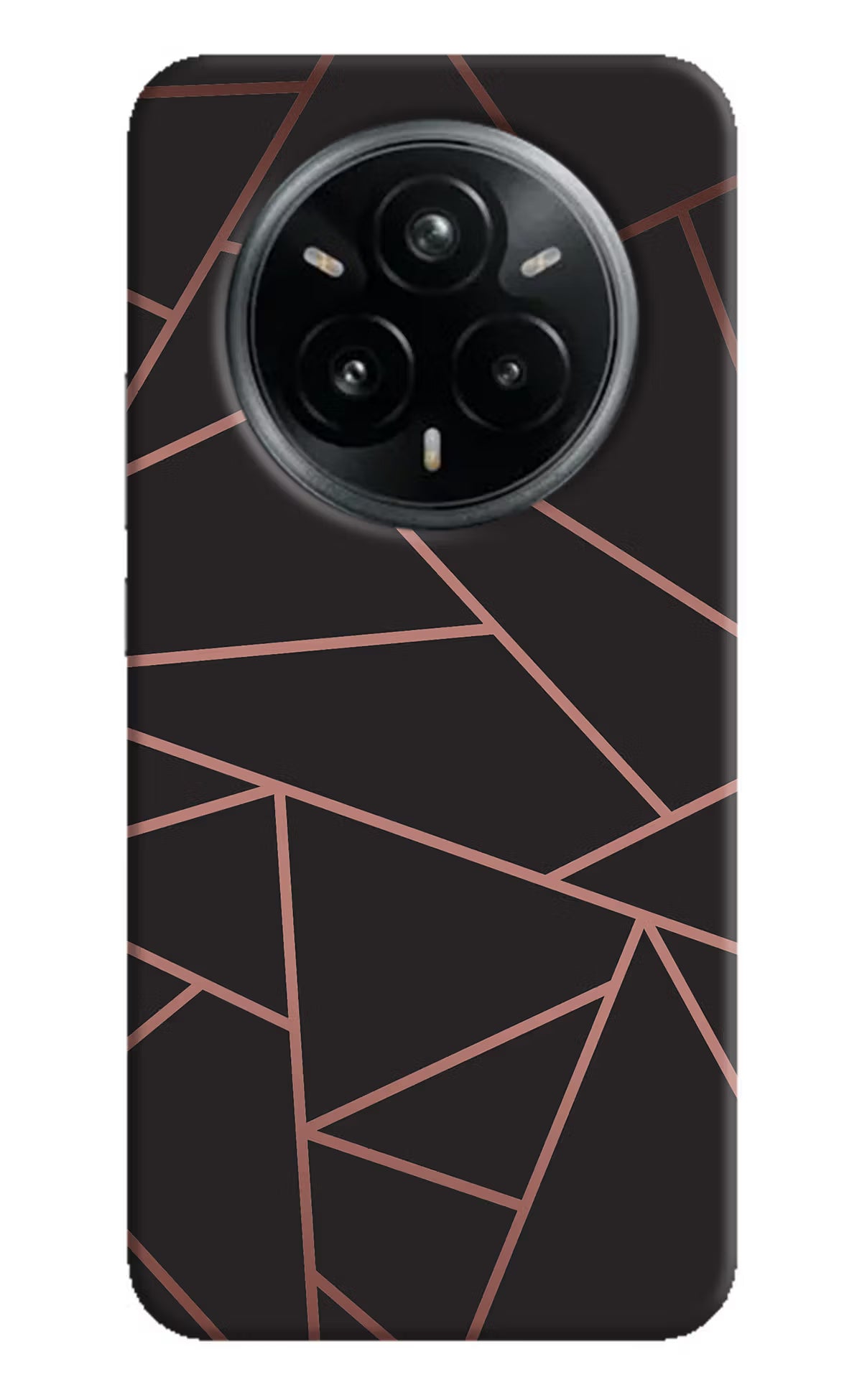 Geometric Pattern Realme 14 Pro Plus 5G Hard Case Back Cover by Casekaro