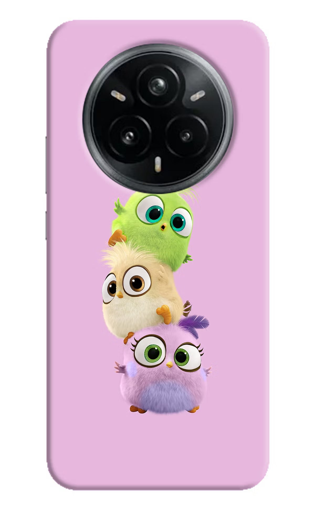 Cute Little Birds Realme 14 Pro Plus 5G Hard Case Back Cover by Casekaro