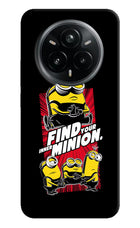 Find your inner Minion Realme 14 Pro Plus 5G Hard Case Back Cover by Casekaro