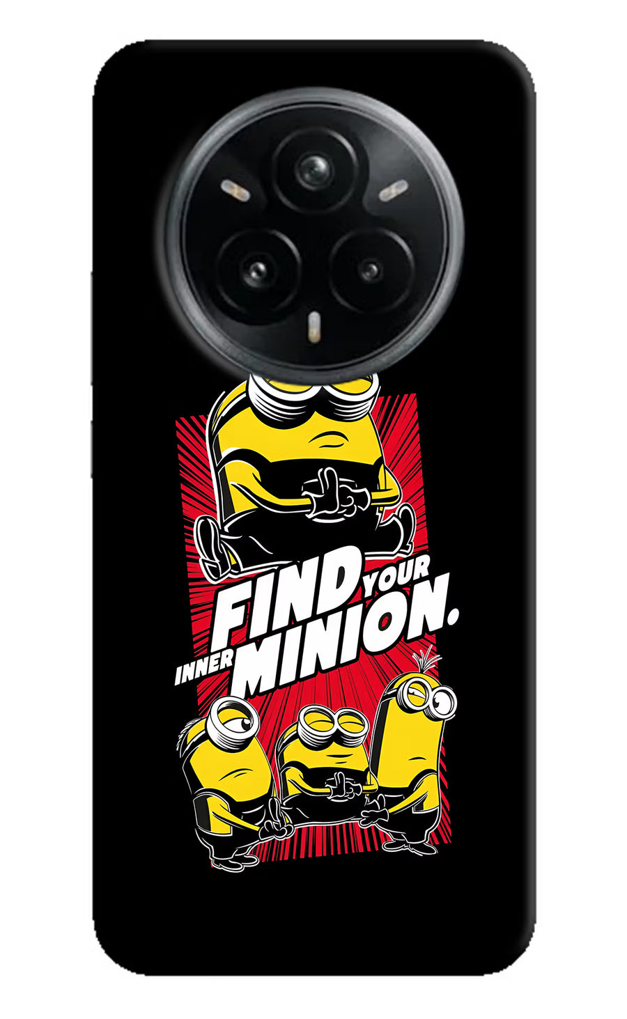 Find your inner Minion Realme 14 Pro Plus 5G Back Cover, Hard case