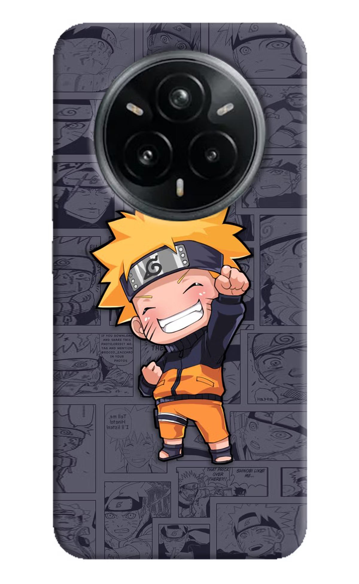 Chota Naruto Realme 14 Pro Plus 5G Hard Case Back Cover by Casekaro