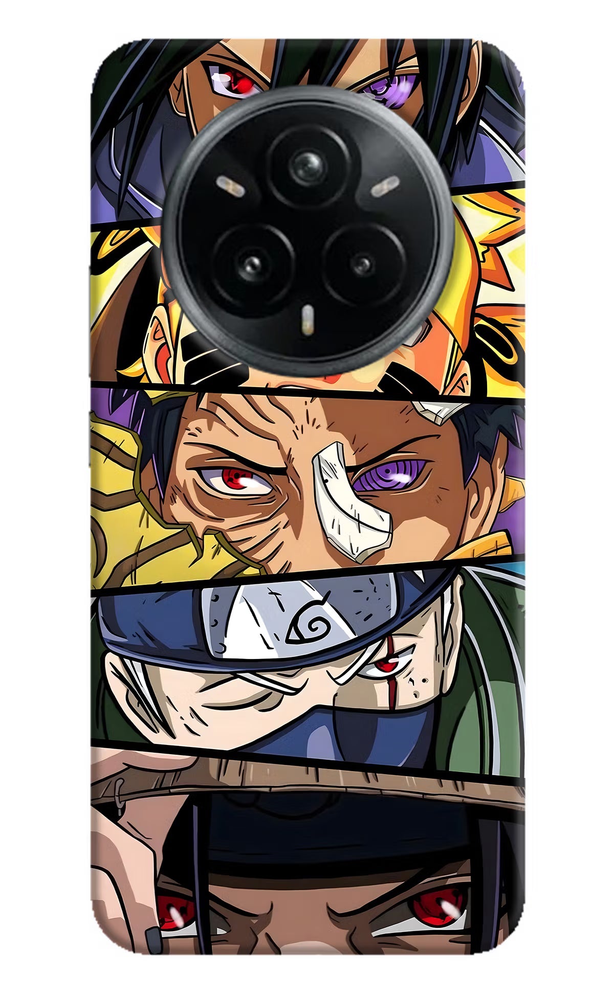 Naruto Character Realme 14 Pro Plus 5G Hard Case Back Cover by Casekaro