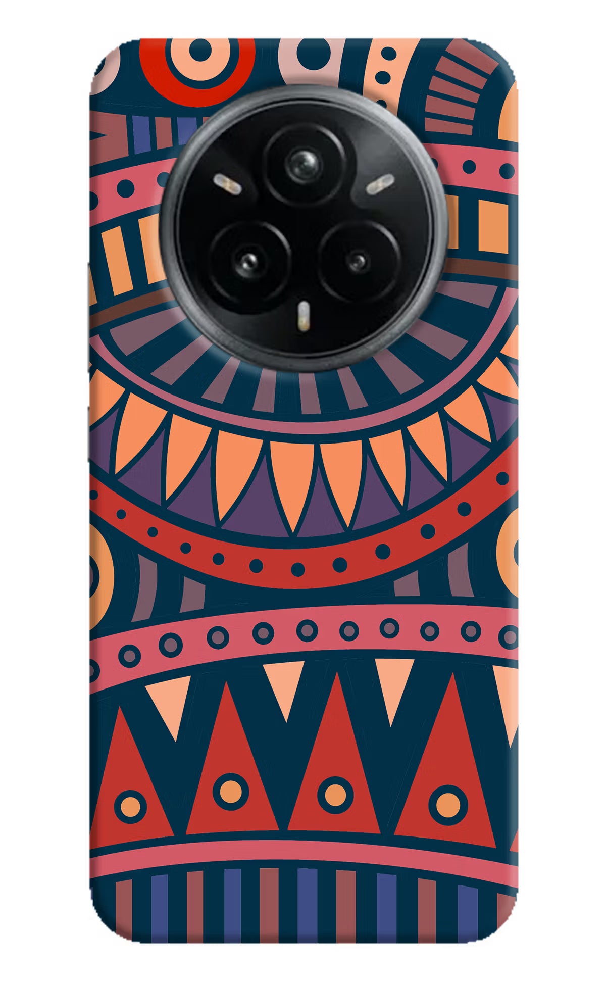 African Culture Design Realme 14 Pro Plus 5G Hard Case Back Cover by Casekaro