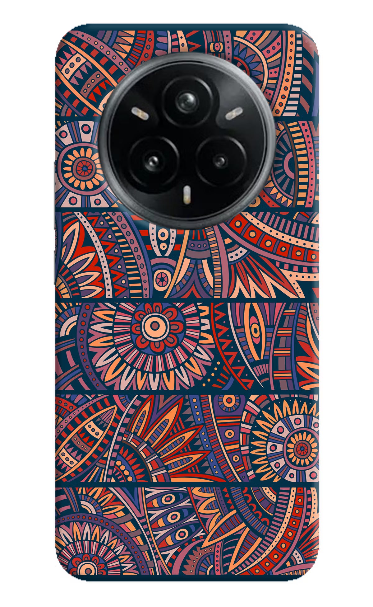 African Culture Design Realme 14 Pro Plus 5G Hard Case Back Cover by Casekaro
