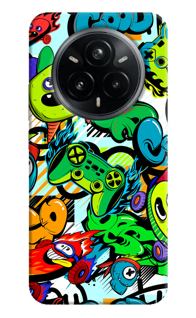 Game Doodle Realme 14 Pro Plus 5G Hard Case Back Cover by Casekaro