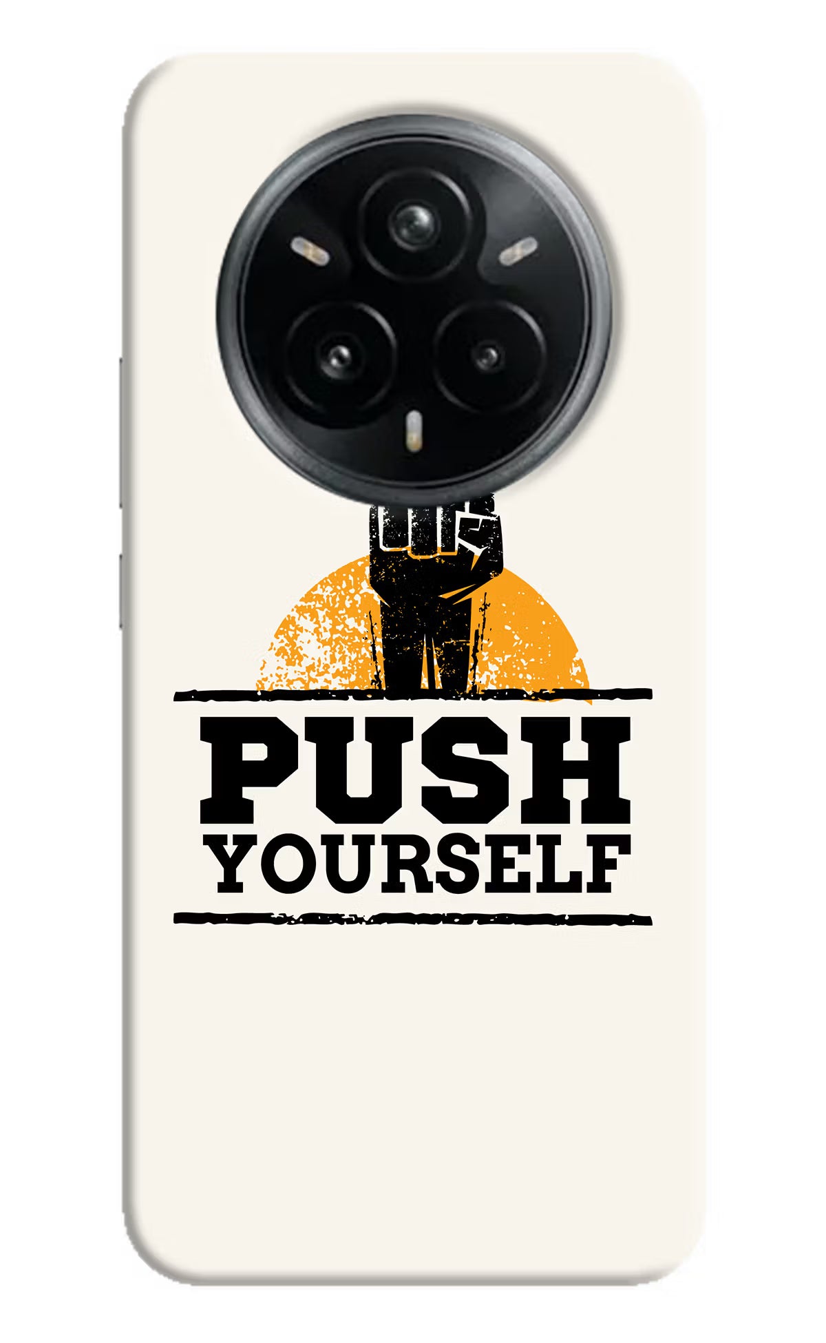 Push Yourself Realme 14 Pro Plus 5G Hard Case Back Cover by Casekaro