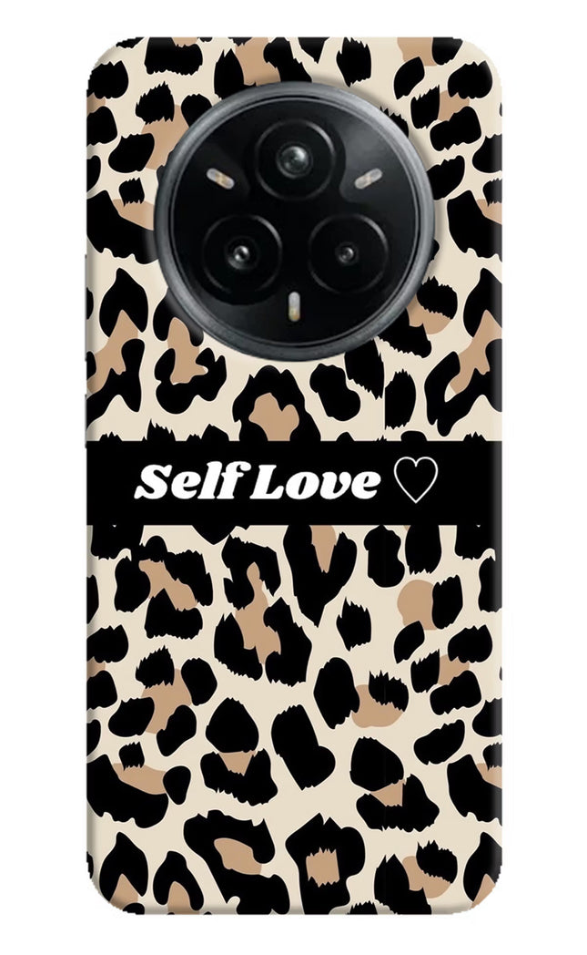 Leopard Print Self Love Realme 14 Pro Plus 5G Hard Case Back Cover by Casekaro