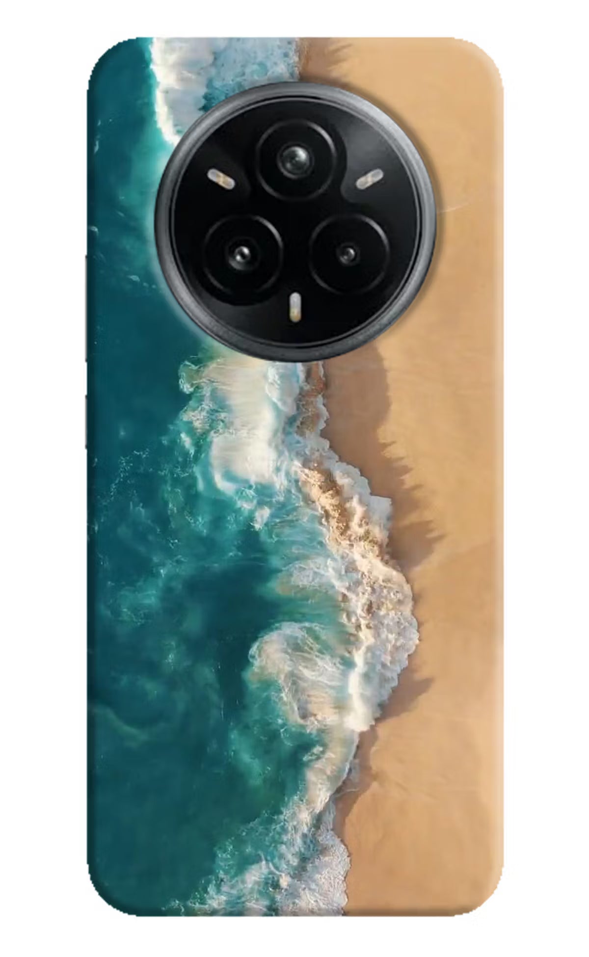 Ocean Beach Realme 14 Pro Plus 5G Hard Case Back Cover by Casekaro