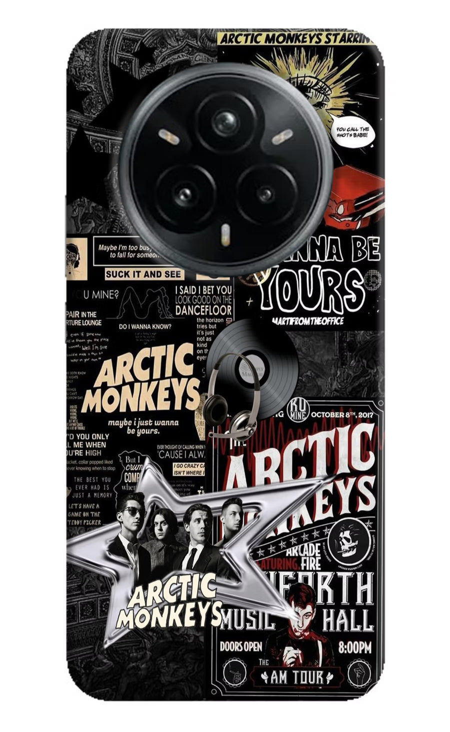 Arctic Monkeys Realme 14 Pro Plus 5G Back Cover, Hard case