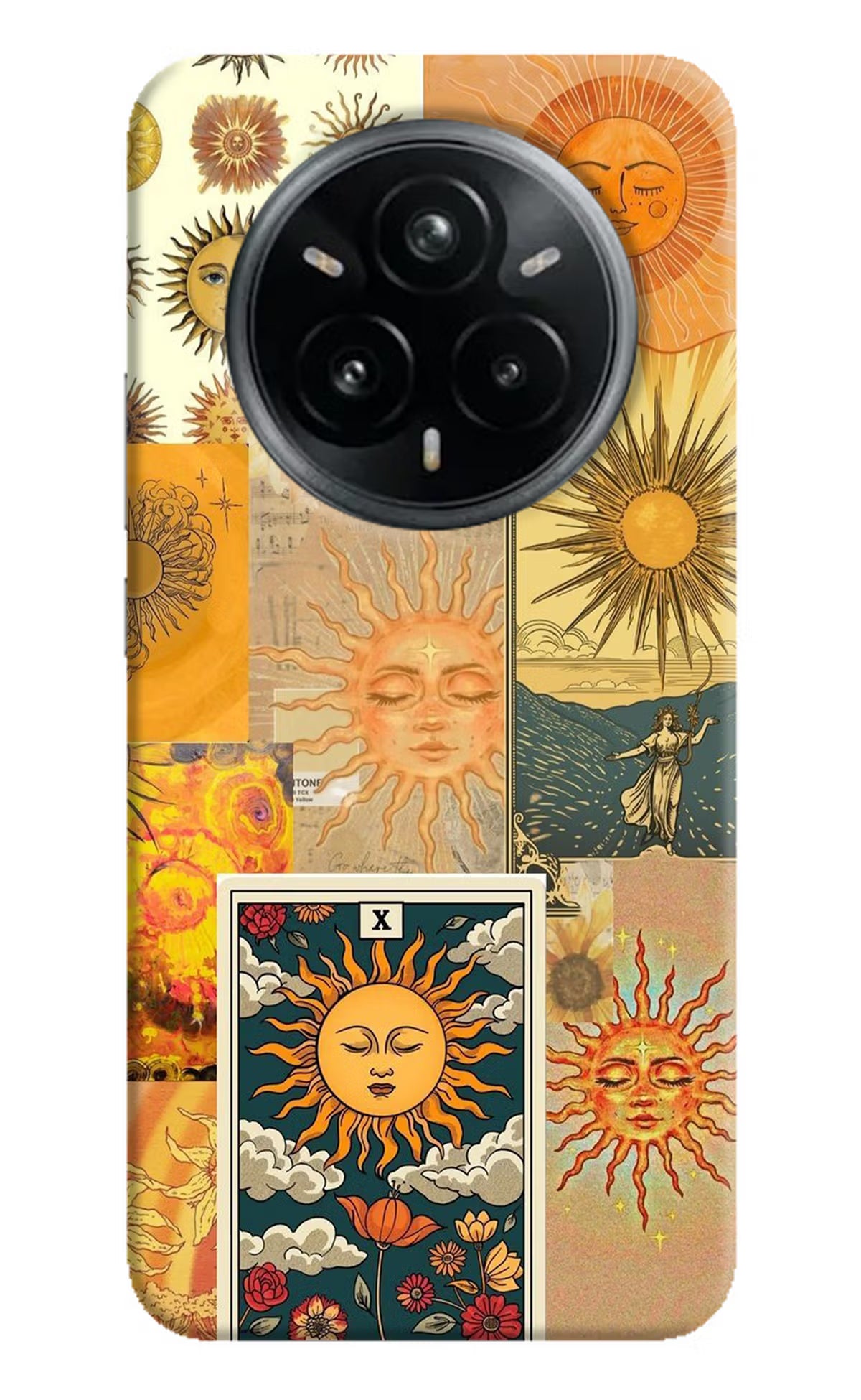 Sun Realme 14 Pro Plus 5G Hard Case Back Cover by Casekaro