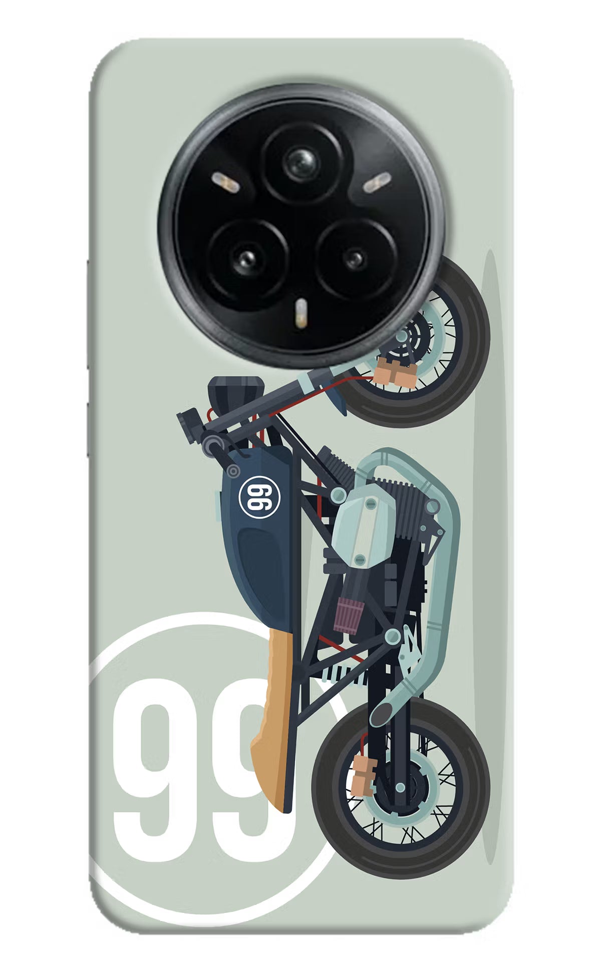 Classic Cafe Racer 99 Realme 14 Pro Plus 5G Hard Case Back Cover by Casekaro