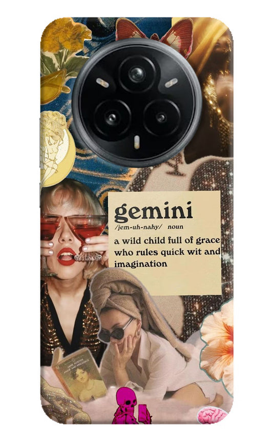 Gemini Zodiac Realme 14 Pro Plus 5G Hard Case Back Cover by Casekaro