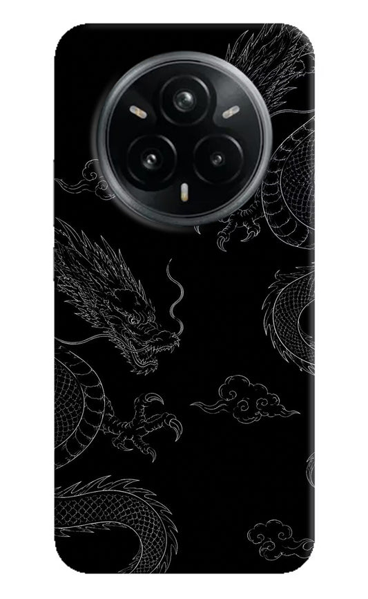 Twin Dragons Realme 14 Pro Plus 5G Hard Case Back Cover by Casekaro