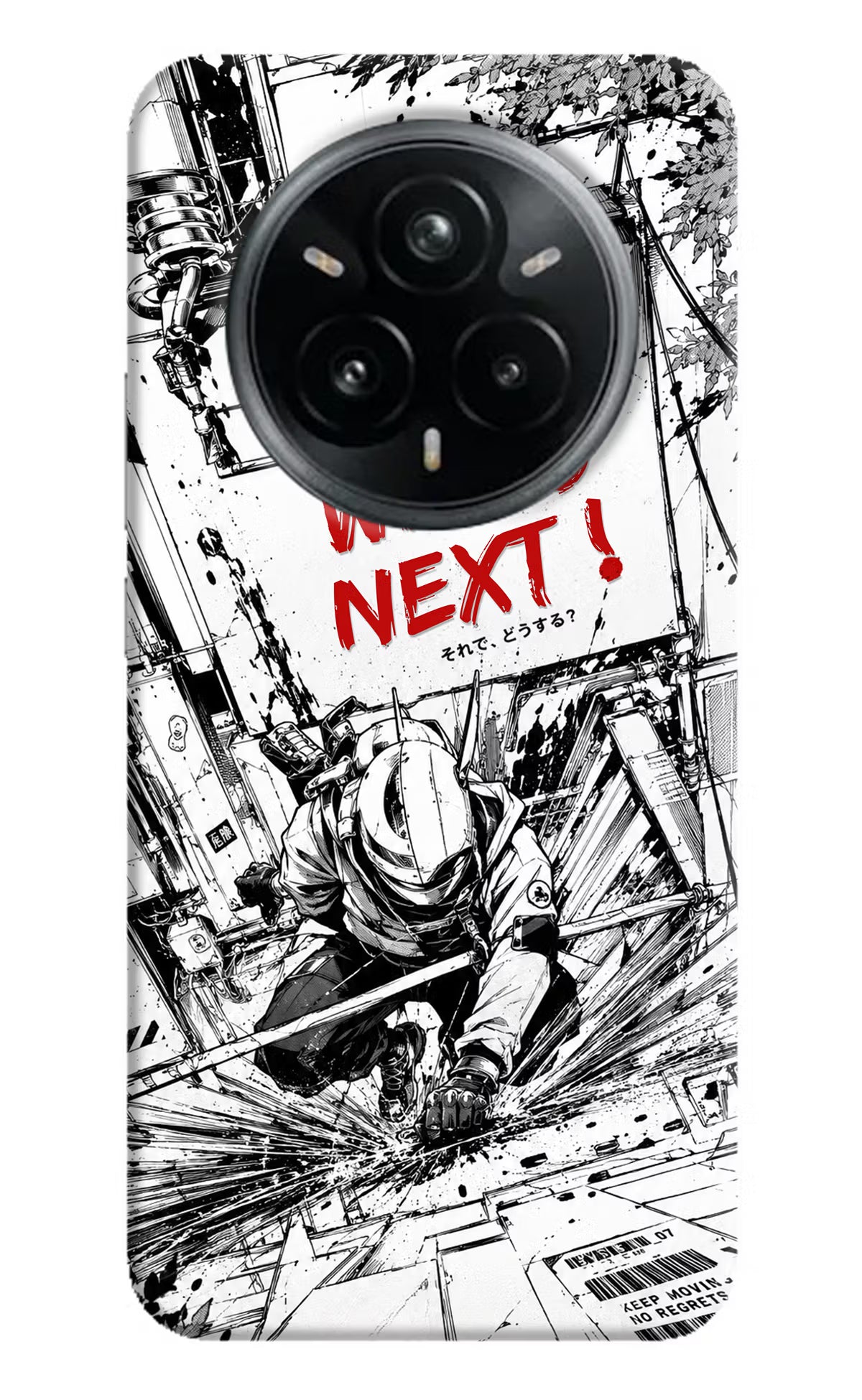Who's Next Realme 14 Pro Plus 5G Hard Case Back Cover by Casekaro