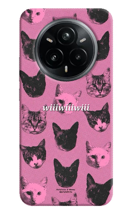 Pink Cats Realme 14 Pro Plus 5G Hard Case Back Cover by Casekaro