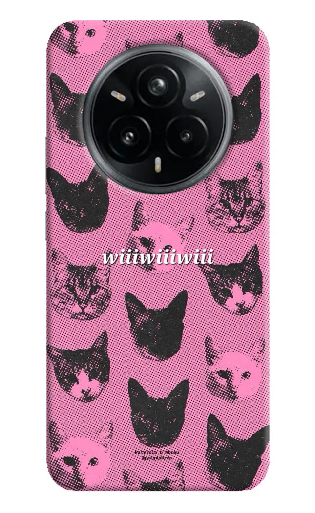 Pink Cats Realme 14 Pro Plus 5G Hard Case Back Cover by Casekaro