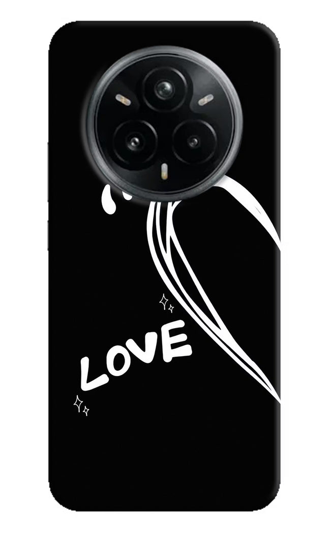 Love Line Realme 14 Pro Plus 5G Hard Case Back Cover by Casekaro