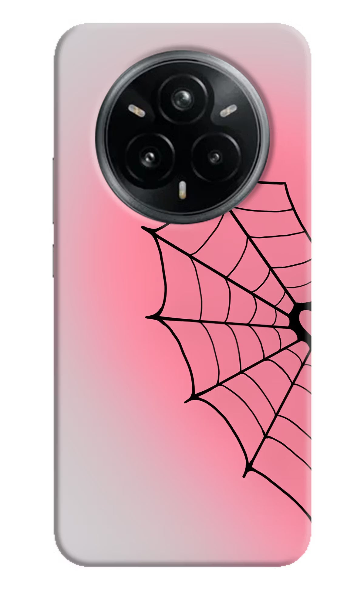 Pink Web Realme 14 Pro Plus 5G Back Cover