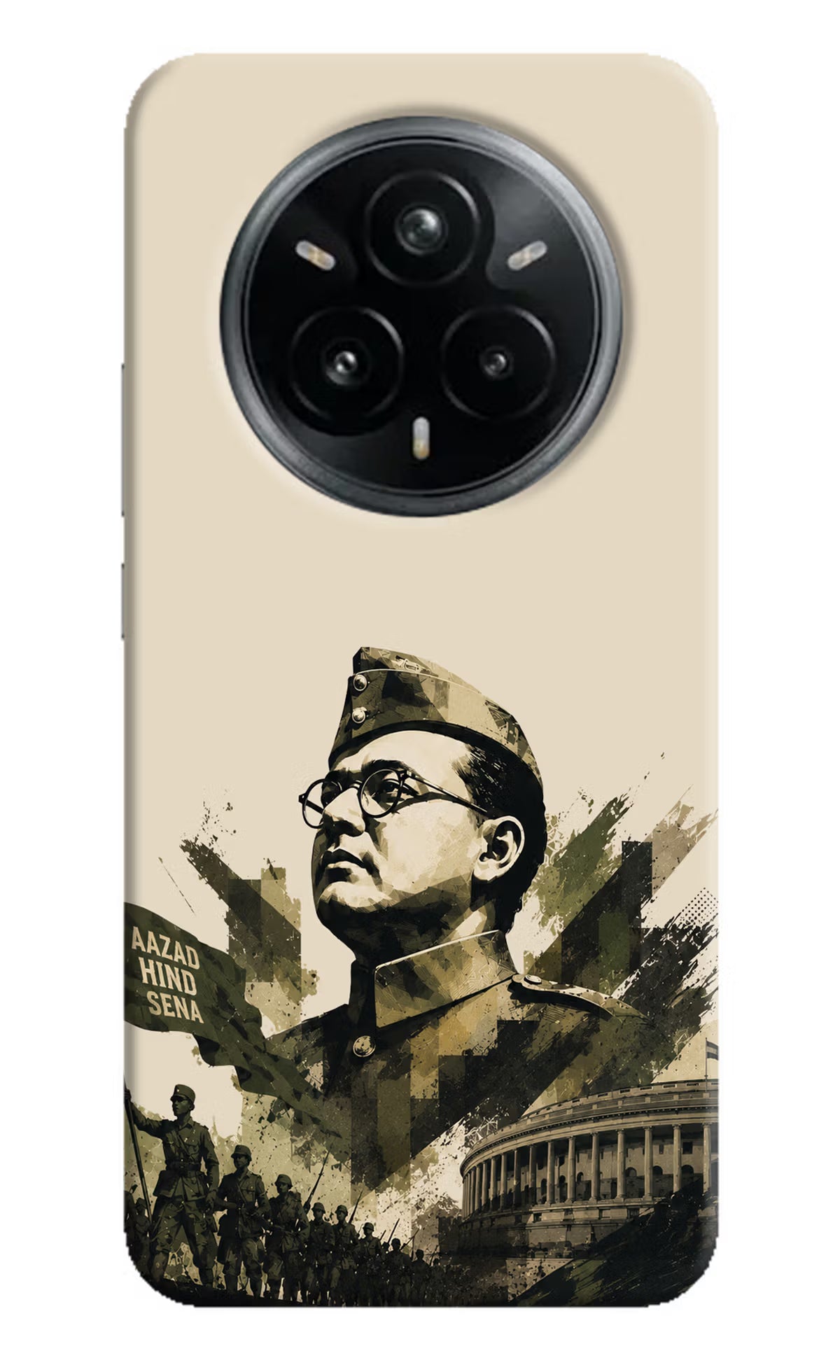 Netaji Rising Realme 14 Pro Plus 5G Back Cover