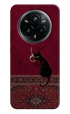 Midnight Cat Realme 14 Pro Plus 5G Hard Case Back Cover by Casekaro