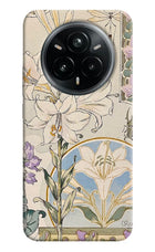White Lily Realme 14 Pro Plus 5G Hard Case Back Cover by Casekaro