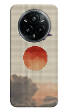 Pixel Sun Realme 14 Pro Plus 5G Hard Case Back Cover by Casekaro