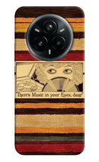 Vinyl Stripes Realme 14 Pro Plus 5G Hard Case Back Cover by Casekaro